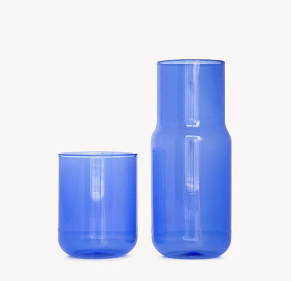 Tinted Glass Carafe