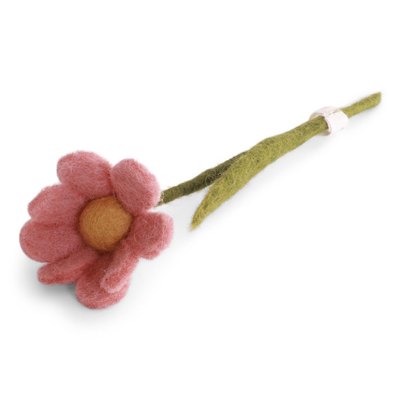 Small Wool Anemone with Leaf