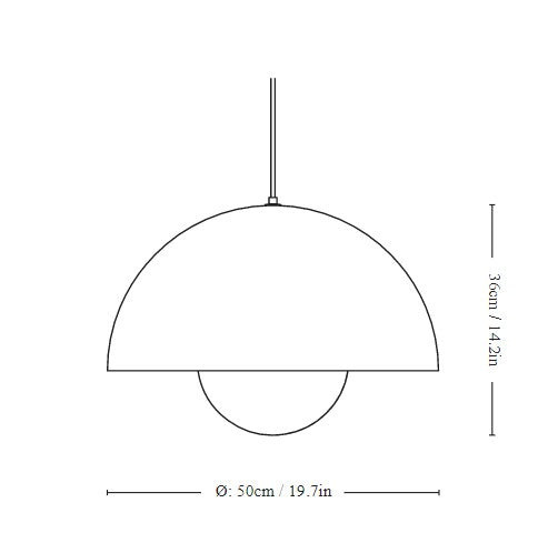 Flowerpot Pendant Lamp VP2