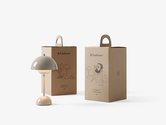 Flowerpot Portable LED Table Lamp VP9