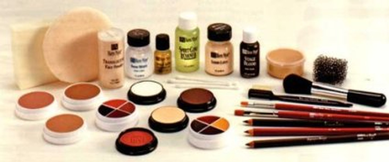 Ben Nye Theatrical Creme Makeup Kits - Brown:Medium