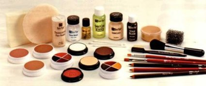 Creme Makeup Kit (Dark Brown) Free Shipping