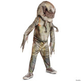 Disguise Jurassic World Rebirth™ Distortus Rex Hooded Jumpsuit Costume- Child  
