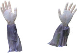  Zombie Hands and Arm Lawn Stakes, 2-Pieces