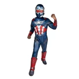 Captain America Marvel Costume - Child 