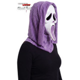 Ghost Face® Purple Glitter Full Face Mask with Hood