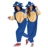 Sonic the Hedgehog™ Hooded Jumpsuit Costume