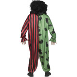 Two-Headed Clown Jumpsuit Costume -Adult 