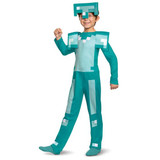 Minecraft™ Diamond Armor Jumpsuit Costume - Child 