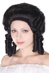 WIG COLONIAL LADY BLACK