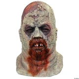 Trick or Treat Studios Boat Zombie Mask, realistic zombie mask featuring decayed skin, grotesque facial wounds, and detailed textures for horror costume or Halloween display.