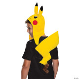 Disguise Pikachu Accessory Kit, yellow Pikachu-themed costume hat with ears and tail for kids.