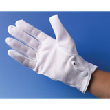 Gloves Deluxe Snap-On - White - Adult