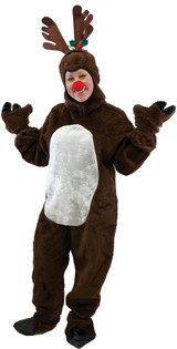 Reindeer Suit With Hood Large