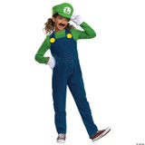 Luigi Elevated Mario Brothers Kids Costume