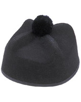 PRIEST HAT W/POM