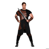 Dragon Slayer Costume Brown -Adult 