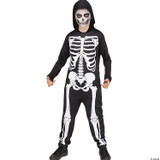 Skeleton Jumpsuit Costume - Child