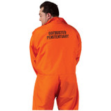 Prisoner Jumpsuit Orange Got Busted Costume-Adult