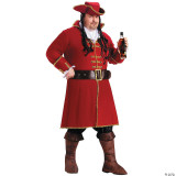 Fun World Captain Blackheart Costume Plus Size   Fun World Captain Blackheart Costume Plus Size