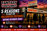 5 Reasons to Shop for Halloween Costumes Before October 2026