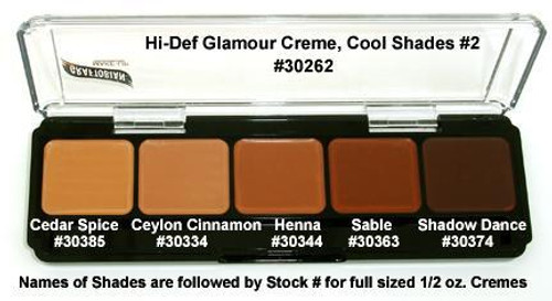 HD GLAMOUR CREME PALETTE - COOL SHADES