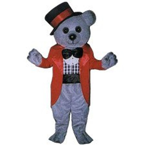 Bear Ringmaster Mascot Costume (Rental)