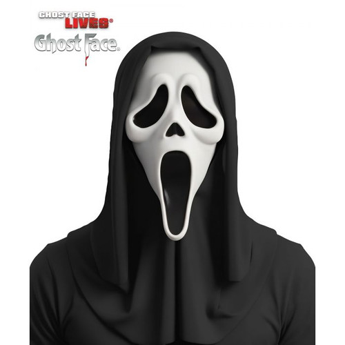 Ghost Face® Mask w/ Shroud