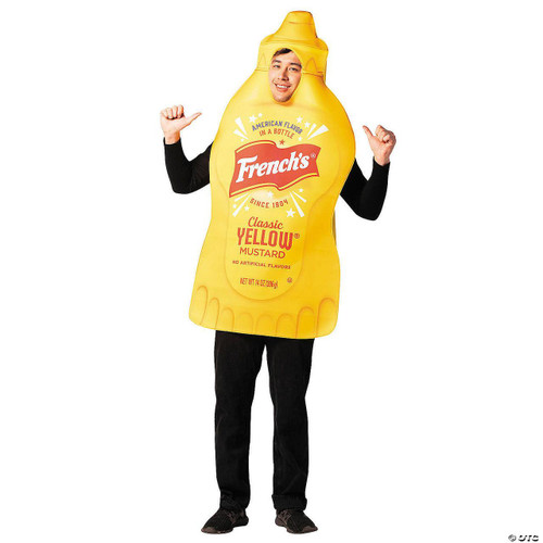 Rasta Imposta McCormick™ French’s™ Mustard Costume - Adult  Rasta Imposta McCormick™ French’s™ Mustard Costume - Adult