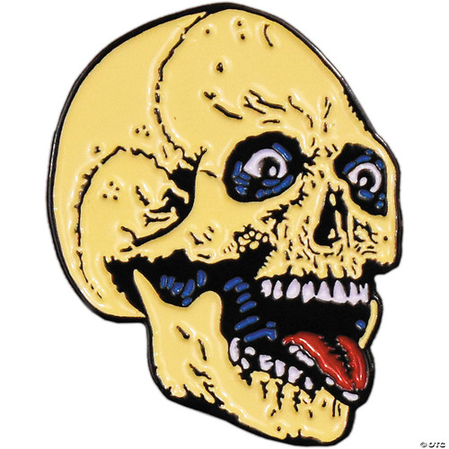 1 1/2" The Return of the Living Dead™ Party Time Skeleton Full-Color Enamel Pin