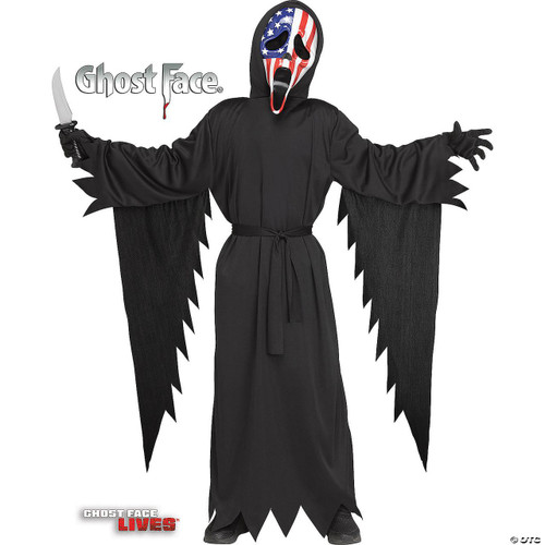 Fun World Ghost Face Patriotic Costume - Child  