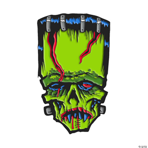 Trick or Treat Studios Toxictoons™ Frankeek Character Face Full-Color Enamel Pin  Trick or Treat Studios Toxictoons™ Frankeek Character Face Full-Color Enamel Pin