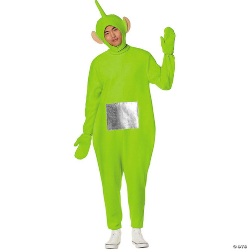 InSpirit Teletubbies™ Green Dipsy Polyester Jumpsuit Costume -Adult 