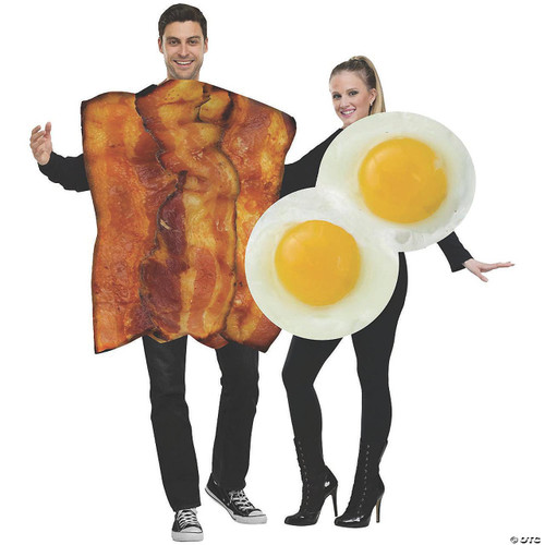 Fun World  Bacon and Eggs Couples Costumes - Adult  
