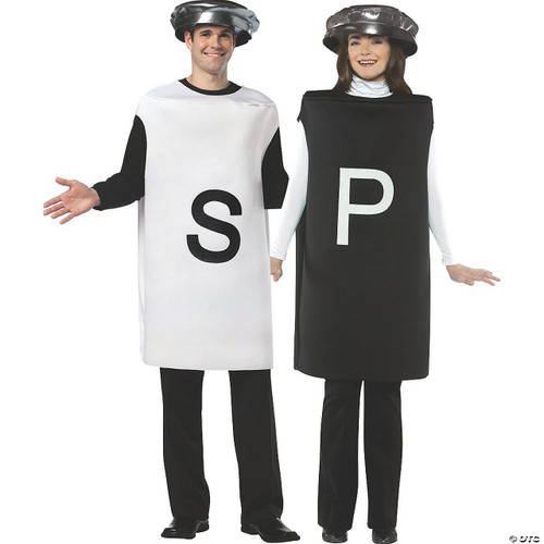 Rasta Imposta Salt and Pepper Couple Costumes 