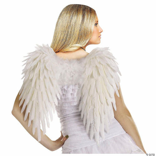 Fun World Angel Wings White Feathers Costume Accessory 