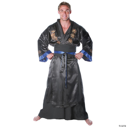 Underwraps Samurai Ninja Black Costume - Adult  