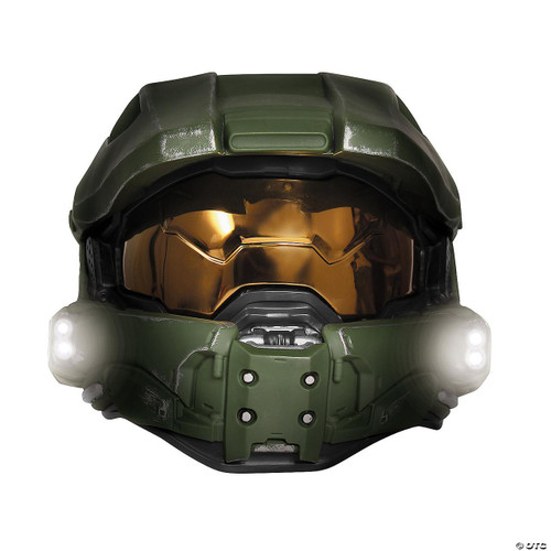 Disguise Halo™ Master Chief Lite-Up Mask - Adult 
