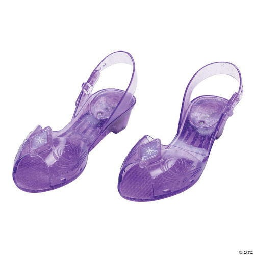 Disguise Elsa Light-Up Shoes Disney's Frozen II - Child Size 11-12 