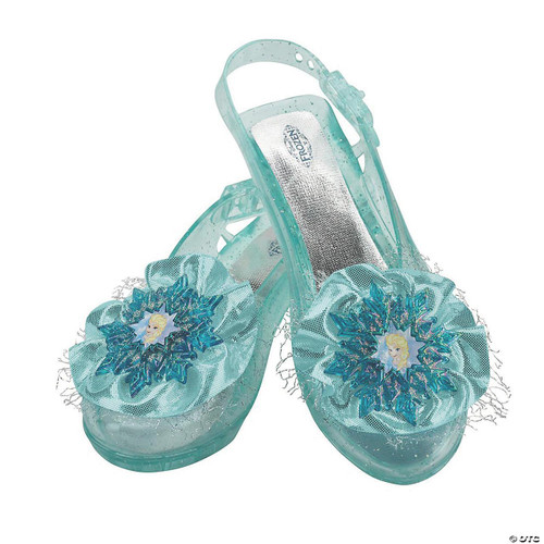 Disguise Elsa Sparkle Jelly Shoes Disney's Frozen - Child   Disguise Elsa Sparkle Jelly Shoes Disney's Frozen - Child