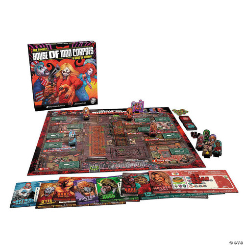 Trick or Treat Studios Rob Zombie’s House of 1000 Corpses Horror Board Game  