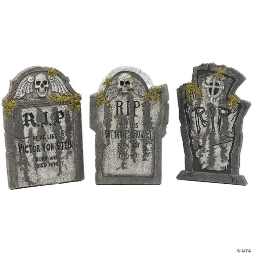 Fun World R.I.P. Tombstone Halloween Décor 