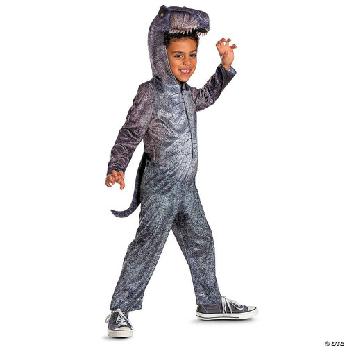 Disguise Jurassic World Rebirth™ T-Rex Hooded Jumpsuit Costume - Child  