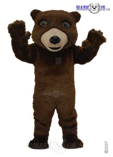 Friendly Grizzly Mascot Costume (Purchase) 