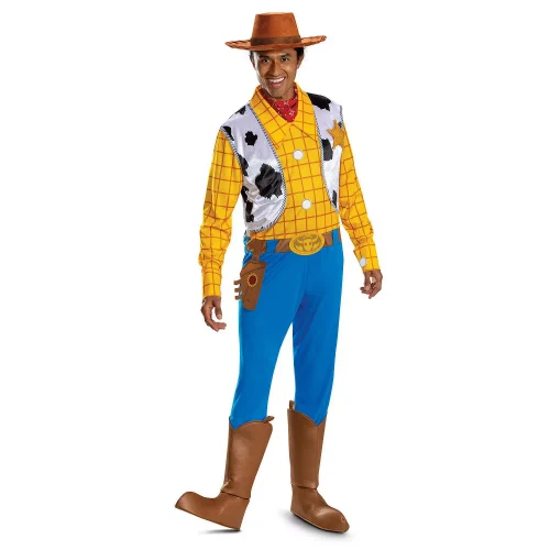 Toy Story™ Woody Jumpsuit Deluxe Disney Pixar Costume-Adult 