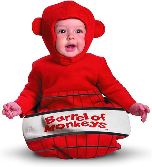 Baby Barrel of Monkeys Costume - 0-6 Months