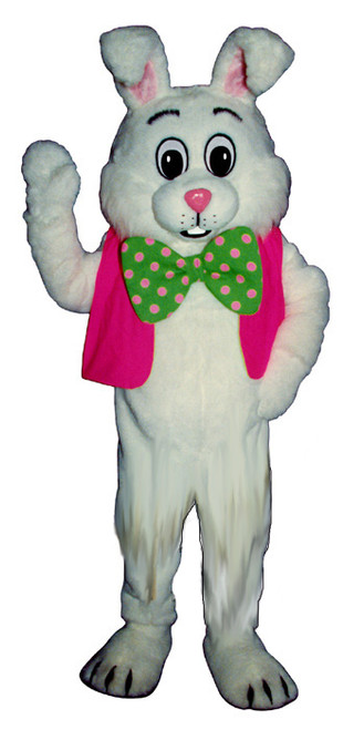 Neon Bunny Mascot Costume (Purchase/Rental)