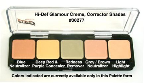 HD GLAMOUR CREME PALETTE - CORRECTOR SHADES