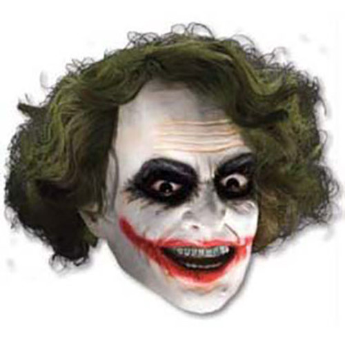 Joker 3/4 Vinyl Mask W/ Hair