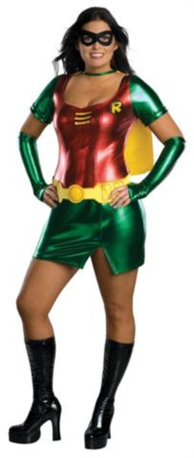 SEXY ROBIN PLUS SIZE ADULT COSTUME